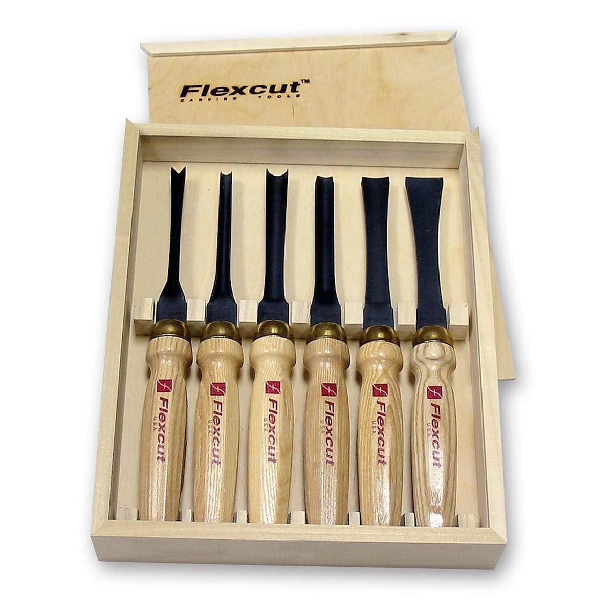 Flexcut MC150 6 Piece Mallet Tool Starter Set - The ToolBox Scotland