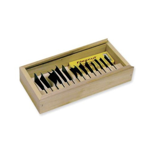 Flexcut RG100 14 Piece Power Carving Deluxe Set - The ToolBox Scotland