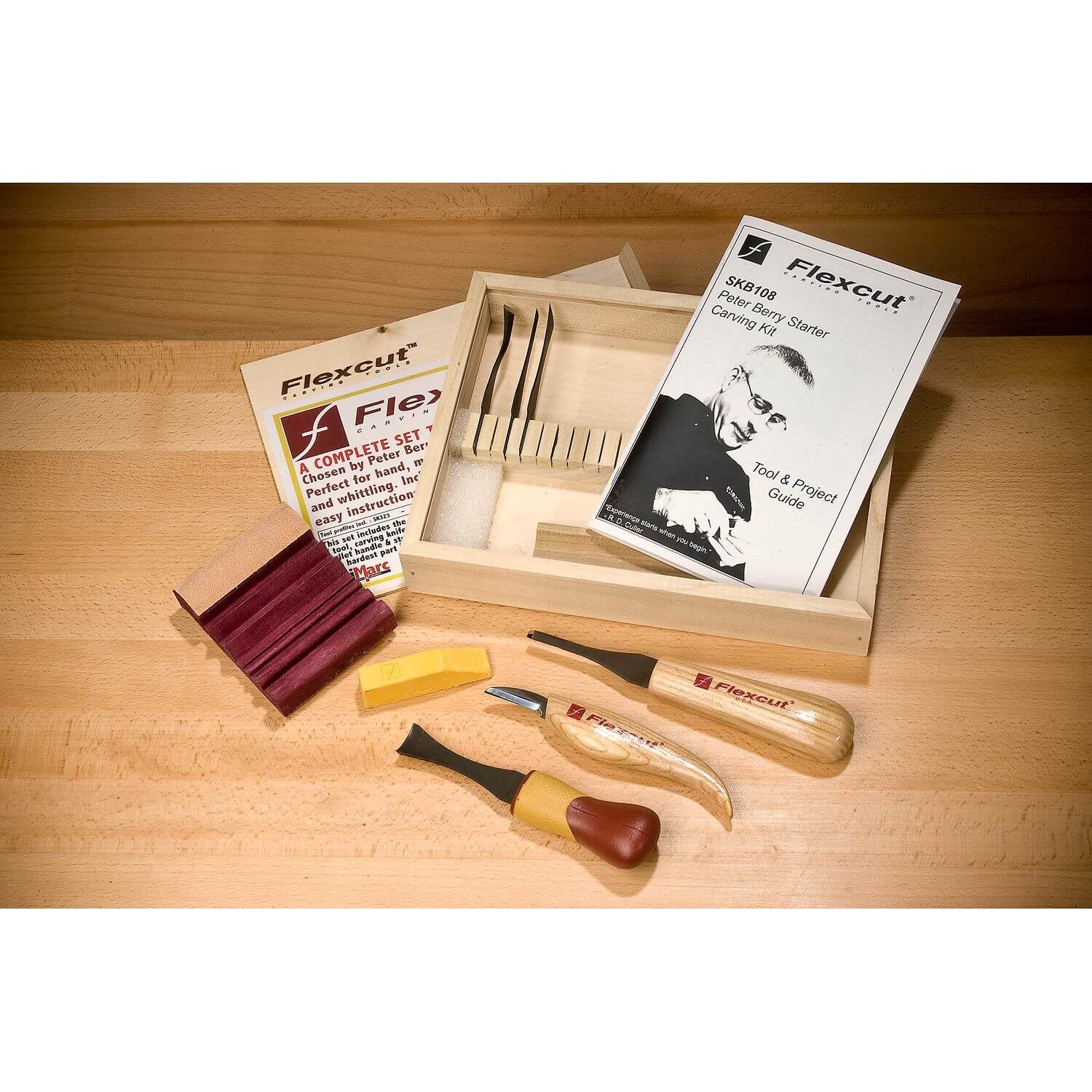 Flexcut SKB108 10 Piece Carving Starter Set - The ToolBox Scotland