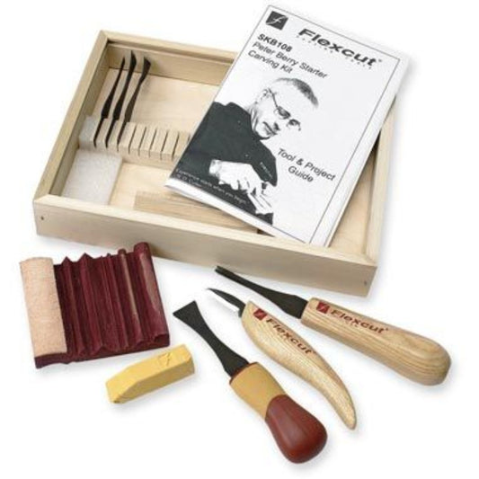 Flexcut SKB108 10 Piece Carving Starter Set - The ToolBox Scotland