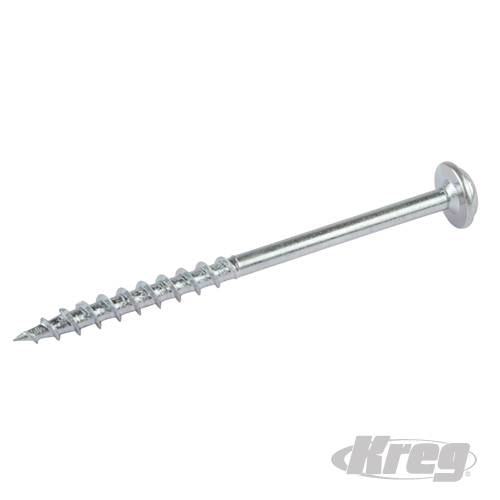 Kreg Pocket Screws - 64mm / 2.1/2in, #8 Coarse, Washer - Head, 125pk - The ToolBox Scotland