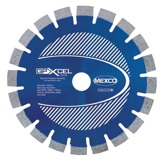 Mexco GPXCEL General Purpose Professional Diamond Blade - The ToolBox Scotland