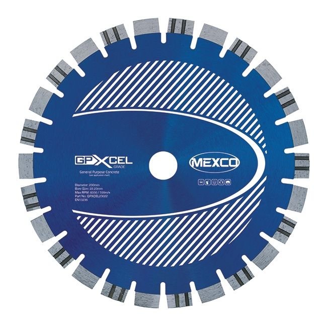 Mexco GPXCEL General Purpose Professional Diamond Blade - The ToolBox Scotland