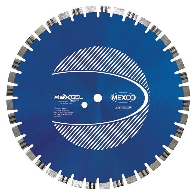 Mexco GPXCEL General Purpose Professional Diamond Blade - The ToolBox Scotland