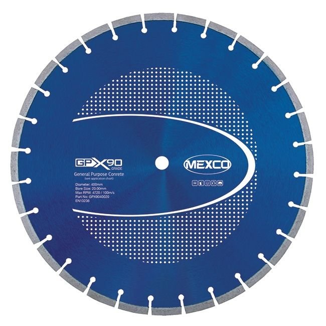 Mexco GPXCEL General Purpose Professional Diamond Blade - The ToolBox Scotland