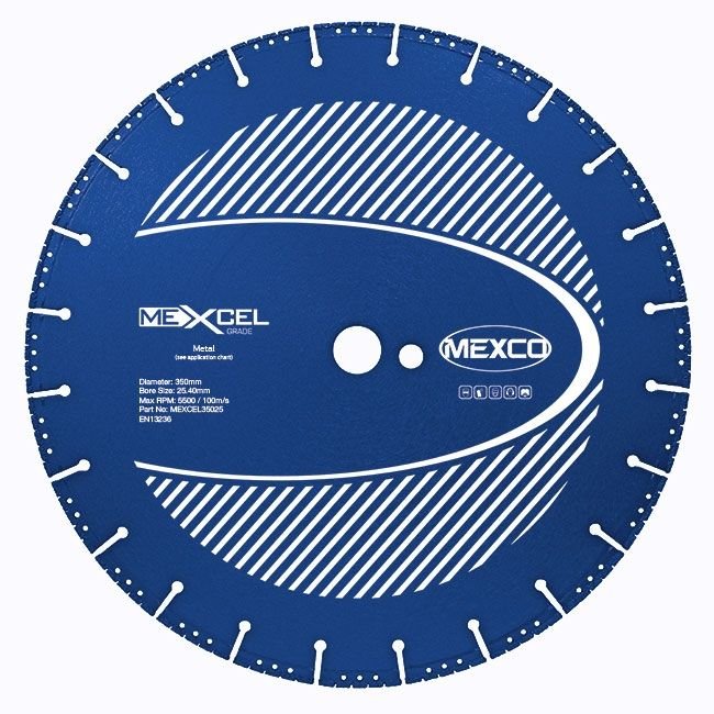 Mexco MEXCEL Metal Cutting Diamond Blade - The ToolBox Scotland