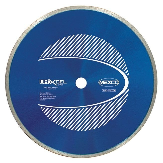 Mexco UHXCEL Ultra Hard Materials Porcelain Diamond Blade - The ToolBox Scotland