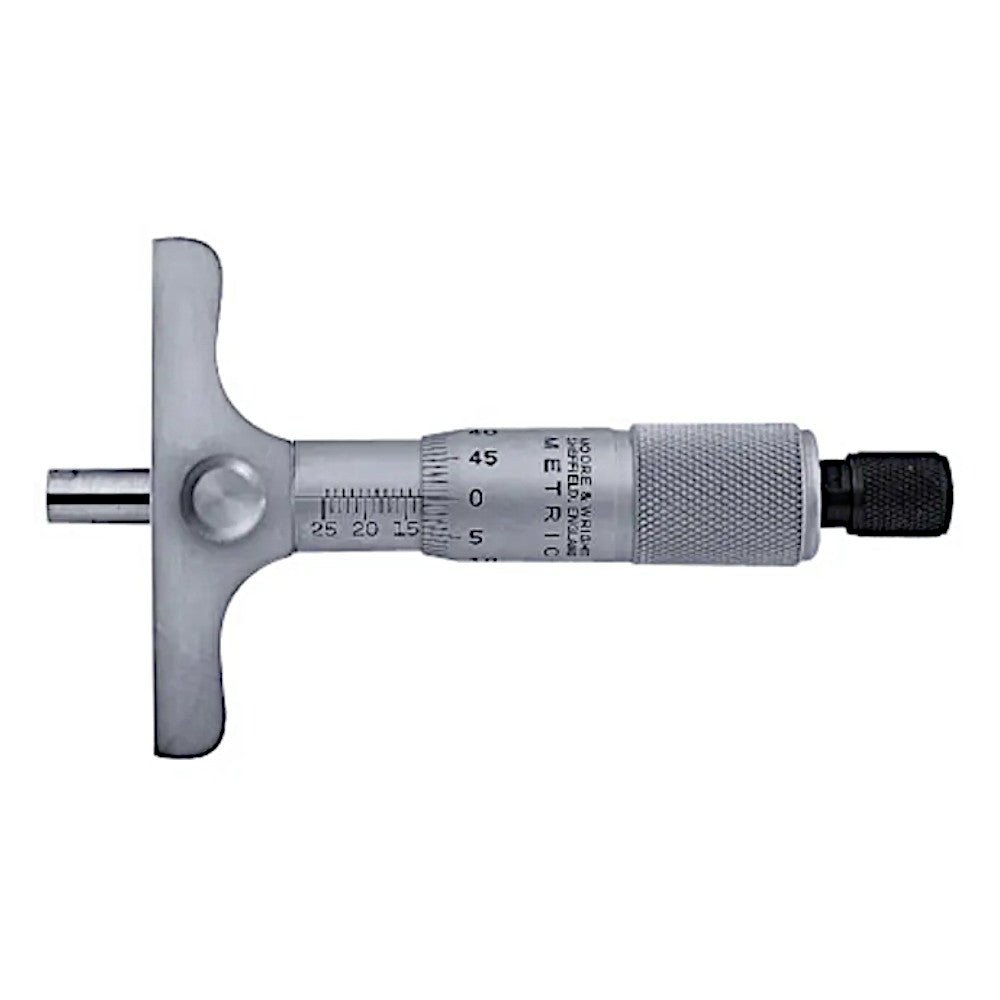 Moore & Wright 890M Fixed Type Depth Micrometer 0 - 25mm/0.01mm - The ToolBox Scotland