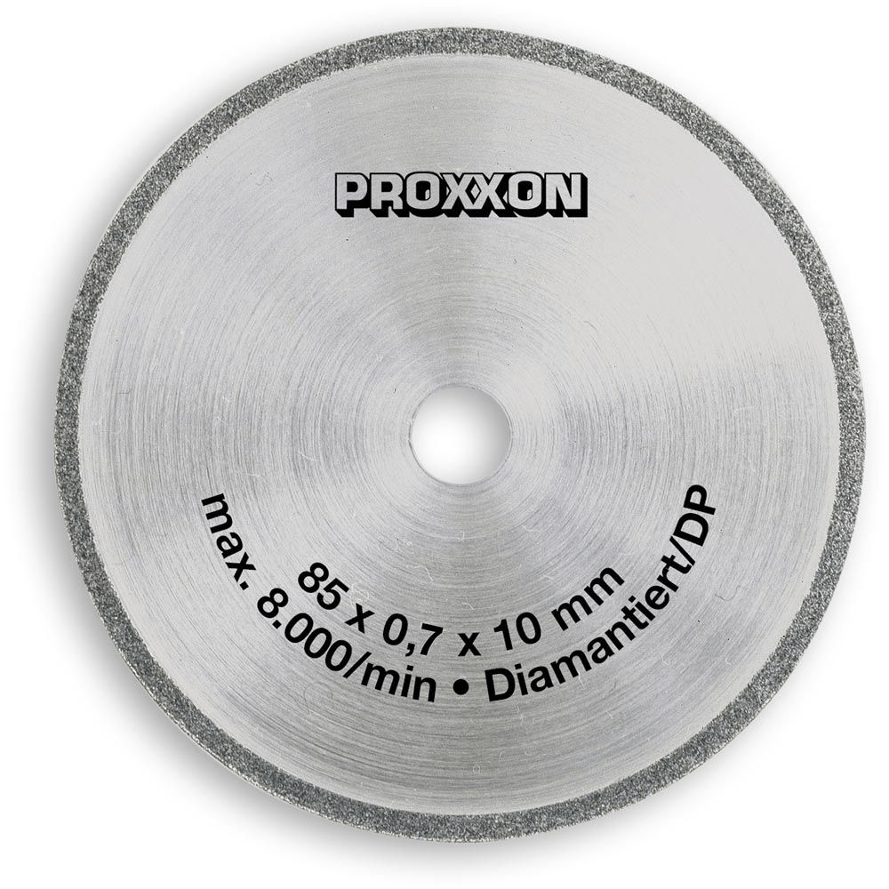 Proxxon Diamond Coated Saw Blade - 85mm x 0.7mm x 10mm - The ToolBox Scotland