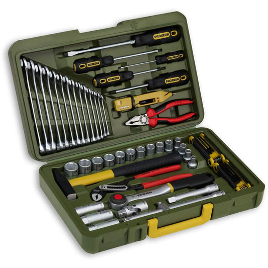 Proxxon Industrial 47pc Auotmotive Tools and Socket Set 1/2 inch Drive - The ToolBox Scotland