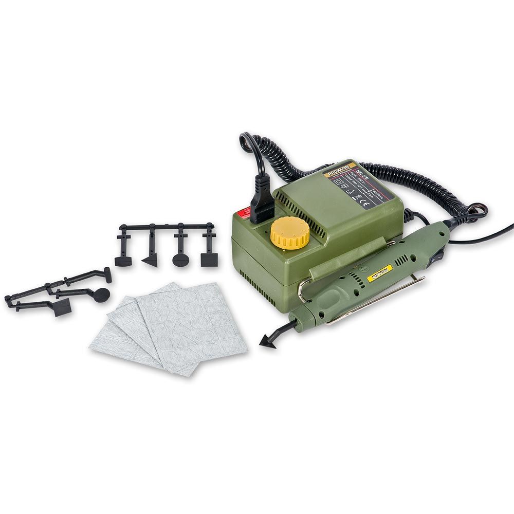 Proxxon Micromot PS13 Pen Sander 12V DC & NG2/E Mains Adaptor - PACKAGE DEAL - The ToolBox Scotland