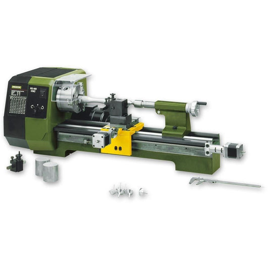 Proxxon PD 400/CNC Ready Precision Lathe - The ToolBox Scotland