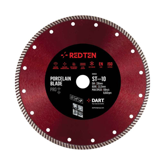 Red Ten ST - 10 Tile Diamond Blades - The ToolBox Scotland