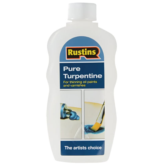 Rustins Pure Turpentine 300ml - The ToolBox Scotland