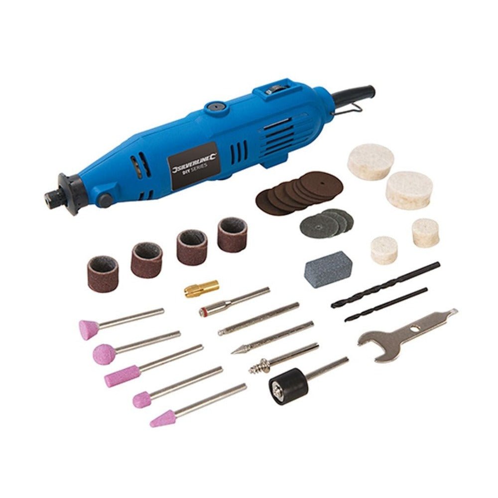 Silverline DIY 135W Multi - Function Rotary Tool 240v - The ToolBox Scotland