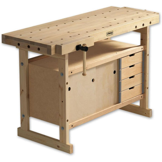 Sjobergs Nordic Plus 1450 Bench + Storage Module 0042 - The ToolBox Scotland