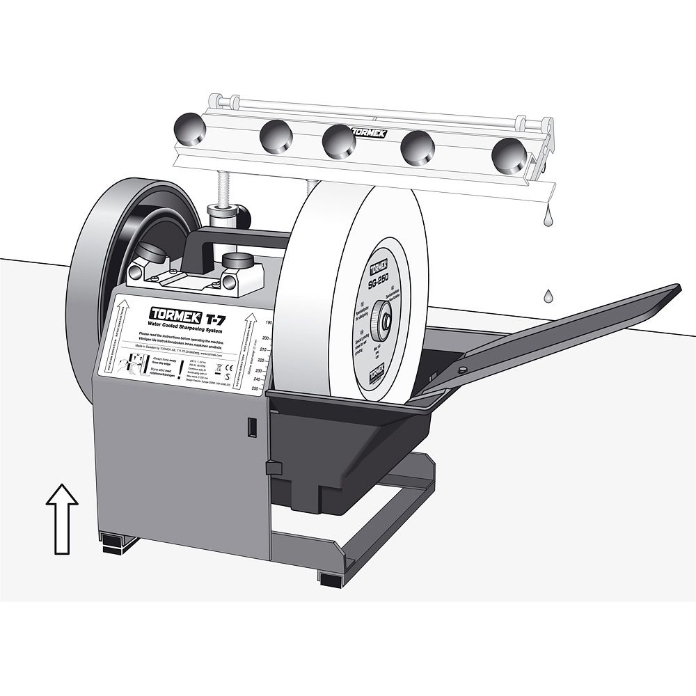 Tormek AWT - 250 Advanced Water Trough - The ToolBox Scotland