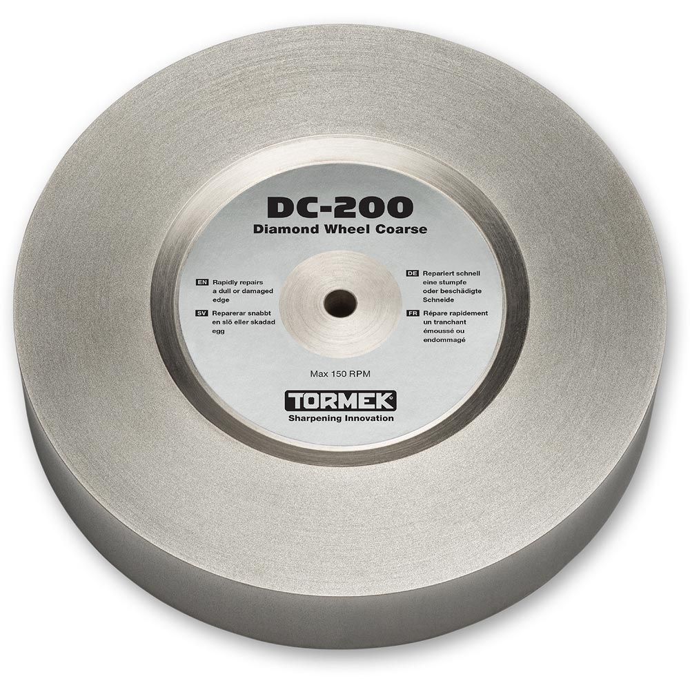 Tormek DC - 200 Diamond Wheel Course - 200mm - The ToolBox Scotland