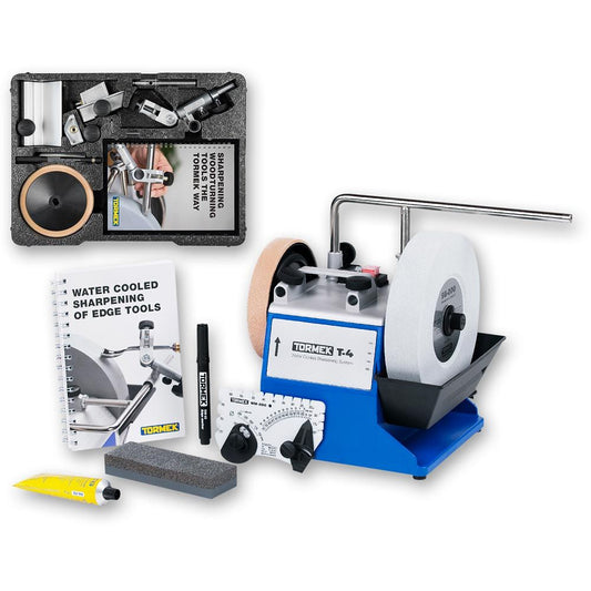 Tormek T - 4 Water Cooled Sharpening System +TNT - 808 Woodturners Kit - The ToolBox Scotland