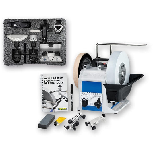 Tormek T - 8 Original Sharpening System + HTK - 906 Hand Tool Kit - The ToolBox Scotland