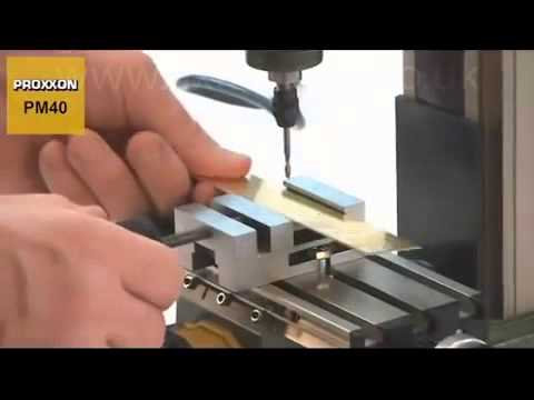 demonstration video of Proxxon MF70 Milling Machine 240V 
