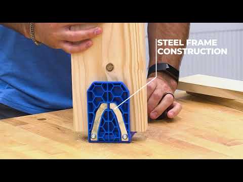 Kreg Pocket-Hole Jig 520PRO demonstration video