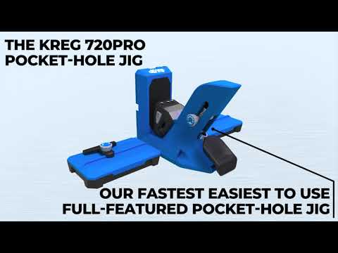 Kreg Pocket-Hole Jig KPHJ720PRO-INT video showing all the benefits of this new jig.