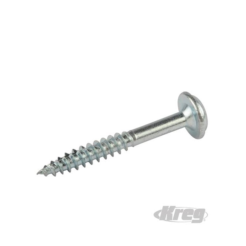 Kreg Pocket Screws - 32mm / 1-1/4in, #8 Coarse, Washer-Head, 100pk