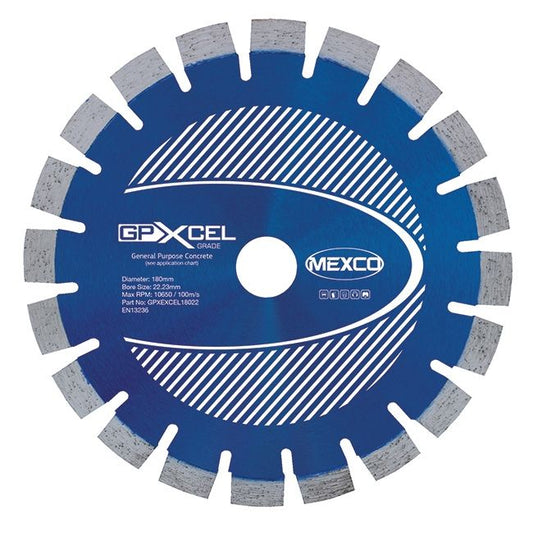 Mexco GPXCEL General Purpose Professional Diamond Blade