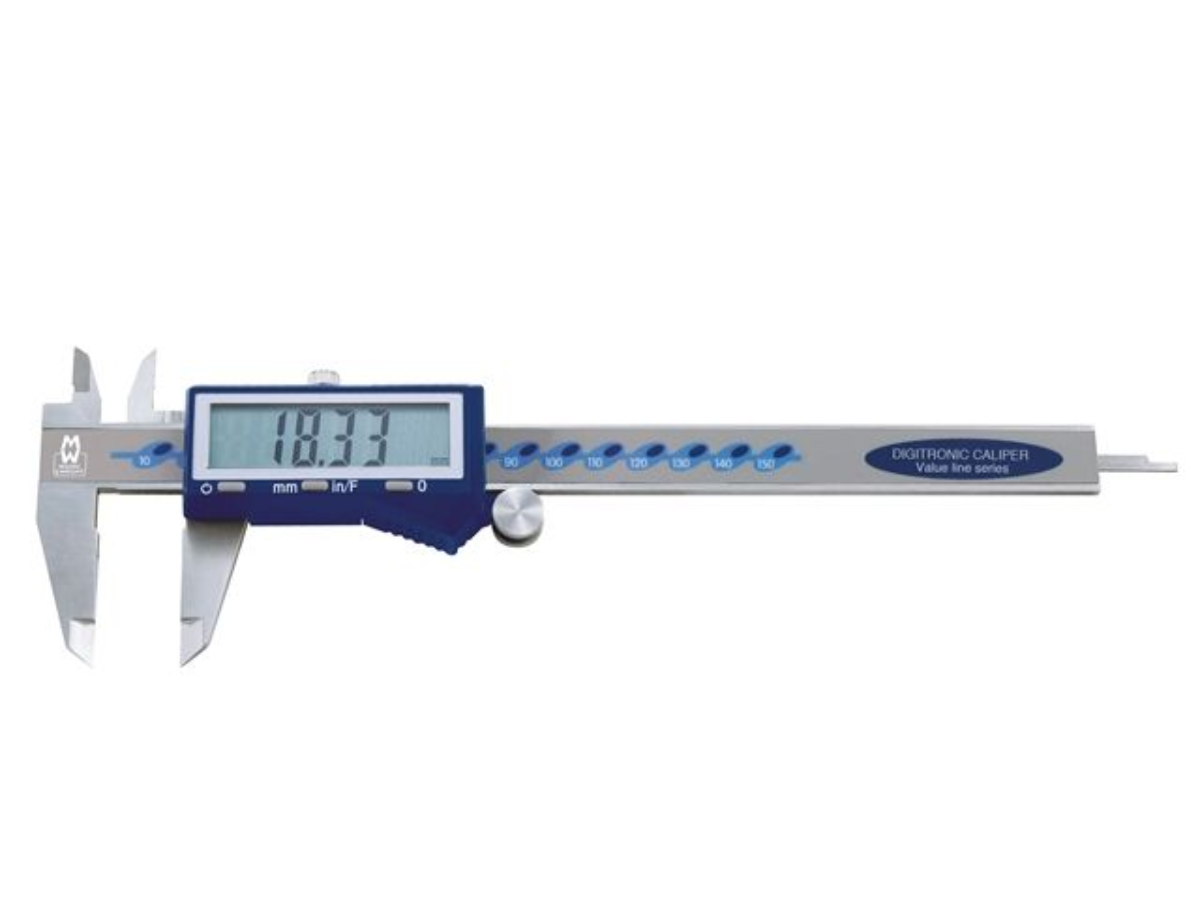 Moore & Wright DFC Digital Caliper with Fractions 150mm (6in)