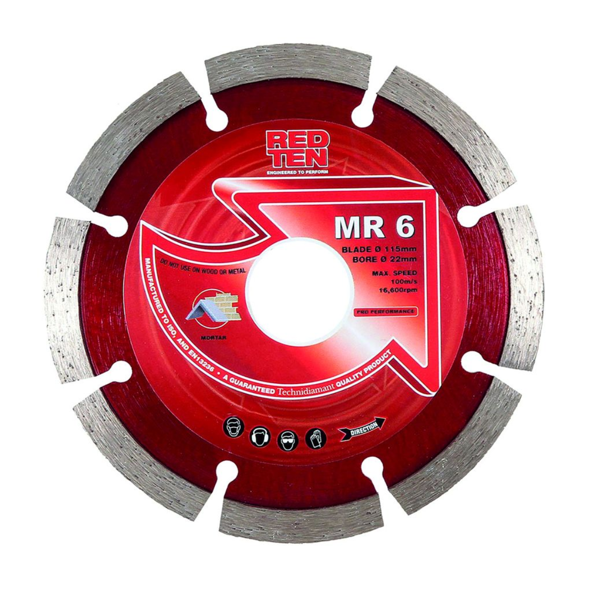 Red Ten MR-6 Mortar Rake