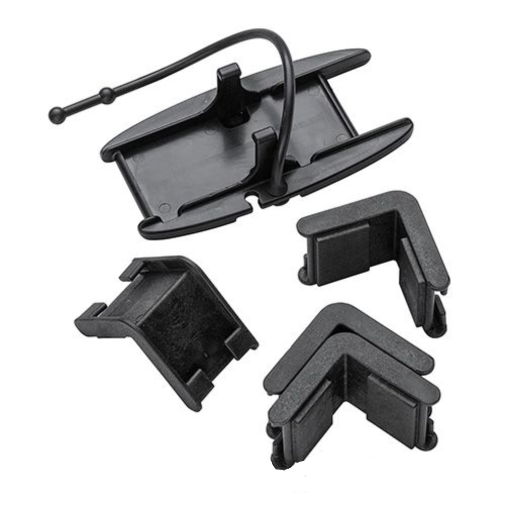 Rockler Band Clamp Accessory Kit 5pc, 4 corner pieces and a flat piece.