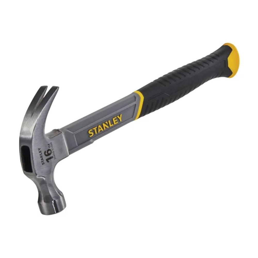 Stanley Curved Claw Hammer Fibreglass Shaft 