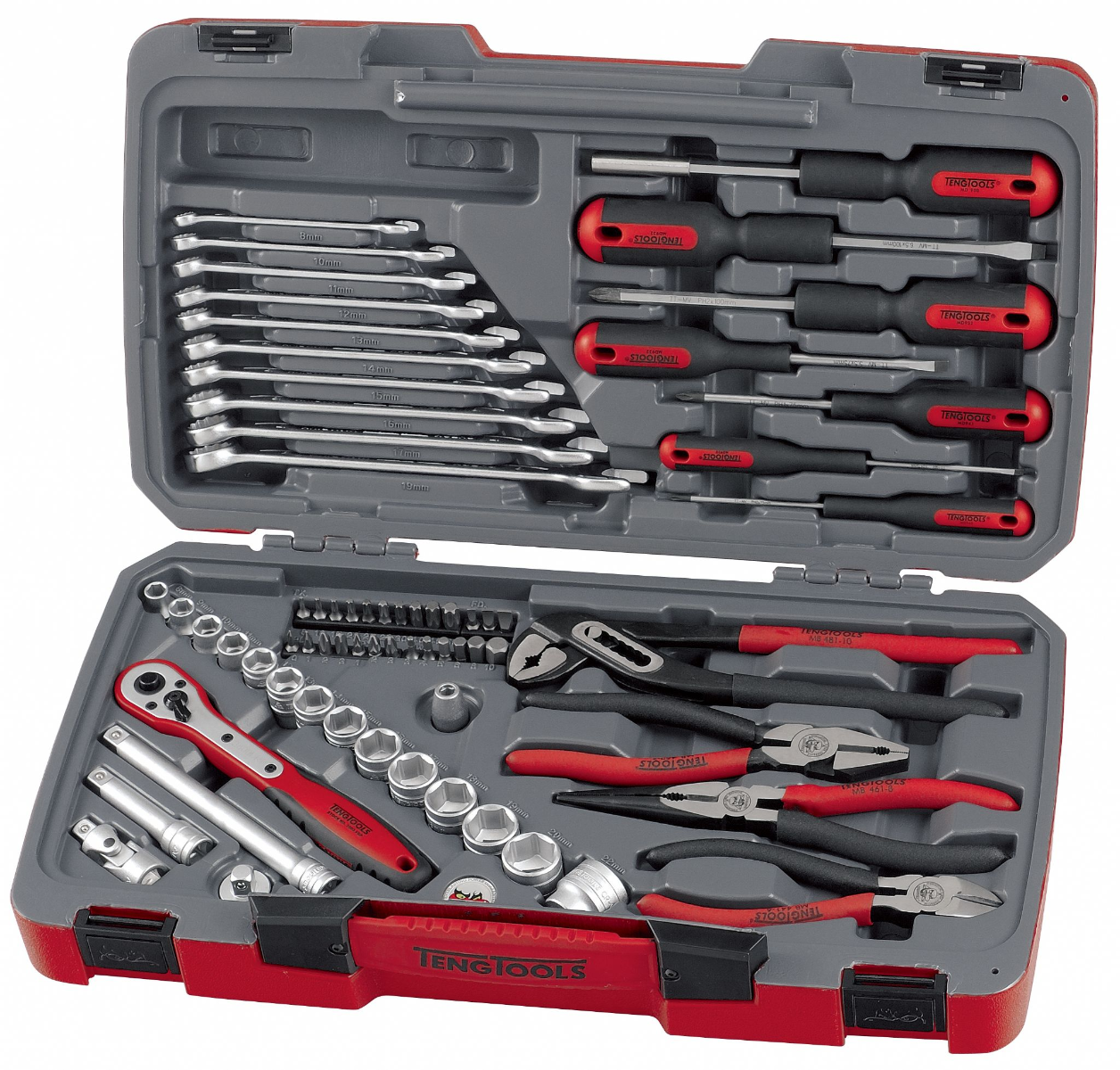 Teng Tools T3867 67 Piece 3/8in Drive Tool Set